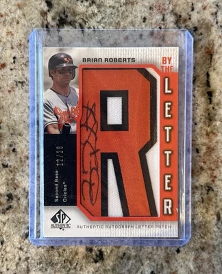 2006 SP Authentic By the Letter #BL-BR - Brian Roberts - R AUTO 12/28 !! - Image 1 of 2