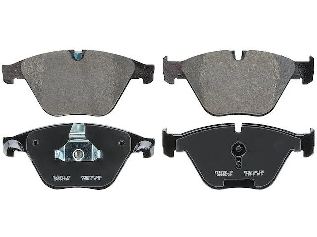 Conjunto de pastilhas de freio dianteiro para 2011-2016 BMW 535i 2012 2013 2014 2015 ZD532RX - Imagem 1 de 1