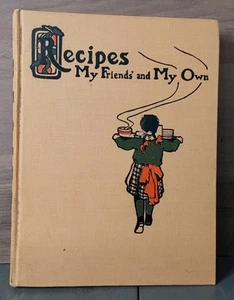 Recipes My Friends And My Own Louise Perrett 1904 Write In Book Blank Sheets Vtg - Imagen 1 de 6