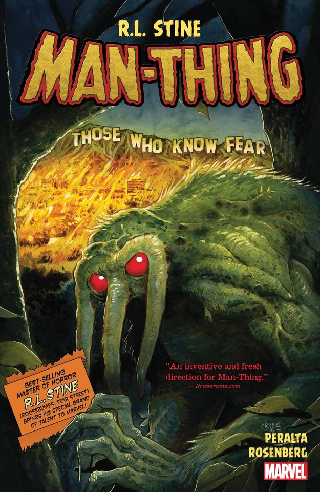 Man-Thing (5th Series) TPB #1 VF/NM; Marvel | R. L. Stine - we combine shipping - Image 1 of 1