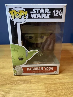 Funko Pop! Star Wars Dagobah Yoda Figure #124 - Image 1 of 4