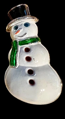 Pin muñeco de nieve Avon Light Up canta Tis The Season y ojos/botones iluminados. ¡¡COMO ESTÁ!!! Foto 1 de 4