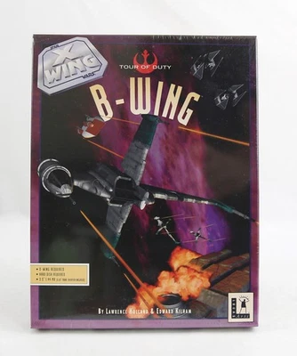 SEALED 1993 X-Wing Tour of Duty: B-Wing Addon RARE LucasArts Big Box PC - Image 1 of 4