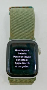Apple Watch Series 4 Silber Touchscreen Smartwatch *funktioniert siehe Beschreibung* - Bild 1 von 11
