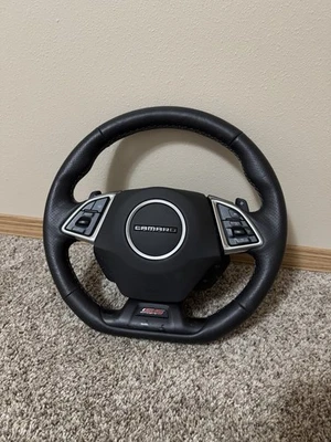 2016 Chevrolet Camaro 2SS Steering Wheel W/ Cruise Control Paddle Shift 15-18 - Image 1 of 4