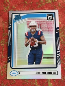 2024 Panini Donruss Joe Milton III Optic Rated Rookie Preview Holo #319 Cowboys - Picture 1 of 2