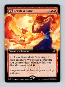 MTG: TLE 197 Reckless Blaze (Extended Art) Normal NM - Picture 1 of 2