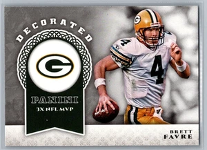 Brett Favre #D-BF, Decorated, Green Bay Packers, 2017 Panini - Picture 1 of 2