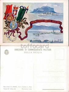 PALERMO CITTA'-DIREZIONE COMMISSARIATO MILITARE DELLA SICILIA-D15-1 - Picture 1 of 1