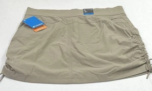 Columbia Women's Omni-Shade Active Fit Jupe-Short Skort, Tusk, Size L - Picture 1 of 10