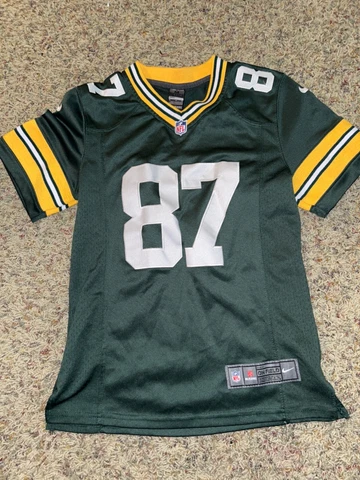 NIKE NFL  JORDY NELSON GREEN BAY PACKERS #87 JERSEY YOUTH MEDIUM Cover