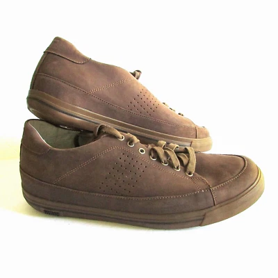 Zapatillas deportivas Fitflop marrón cuero nobuck Supertone serie M confort talla 13 Foto 1 de 4