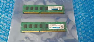Hypertec 8GB DDR3 1600 ( 2 x 4GB ) PC Computer Memory & Warranty HYU31625684GBOE - Picture 1 of 4