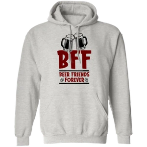 BFF Beer Friends Forever Pullover Hoodie - Picture 1 of 5