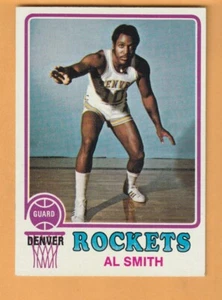 Al Smith Denver Rockets 1973-74 Topps #181 Bradley Braves Peoria Illinois - Imagen 1 de 2
