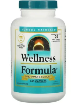 Source Naturals - Wellness Formula, Advanced Immune Support, 240 Capsules 9/2027 - Image 1 of 3