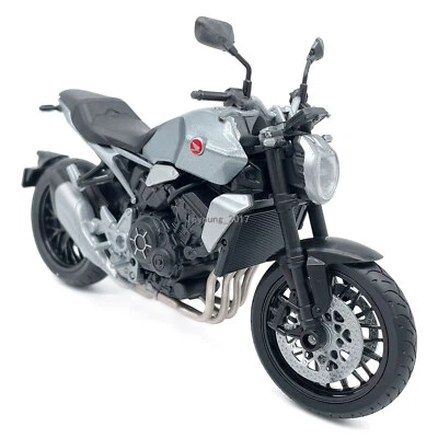 1:12 Honda CB1000R Motorcycle Model Diecast Toy Car Boys Toys Kids Gifts Grey - Image 1 of 4