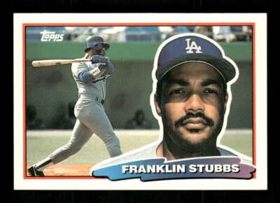 1988 Topp Big 112 Franklin Stubbs BXCP40 - Image 1 of 2