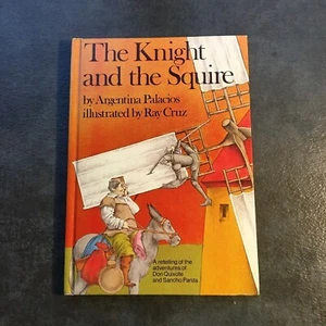 VTG Knight and Squire: A Retelling of Adventures of Don Quixote book Palacios - Foto 1 di 7