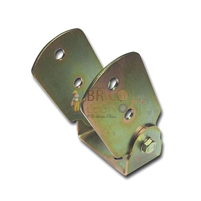 Staffa supporto inclinabile per travi o pilastri in legno varie misure - Immagine 1 di 4