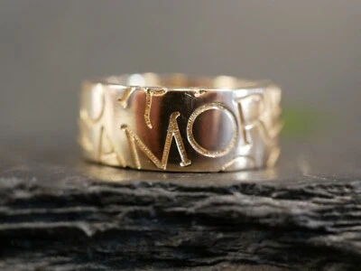 Schwerer 750 18 K Gold Ring Amore Pasquale Bruni Italien Liebe Herzen Breit - Bild 1 von 4