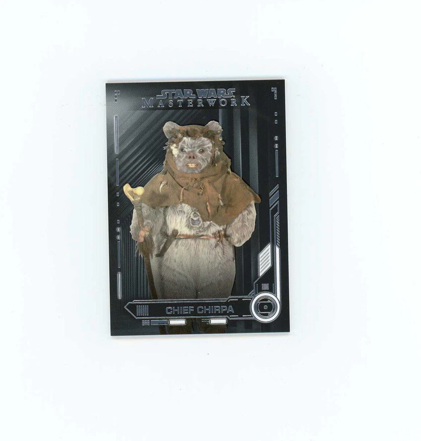 2019 STAR WARS Masterworks SP CHIEF CHIRPA▪️Awesome Ewok Card - Image 1 of 1