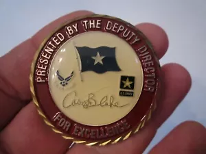 USAF CHALLENGE COIN - DEPUTY DIRECTOR - YOU SAVE WE GIVE BACK - EXCHANGE - SC - Picture 1 of 2