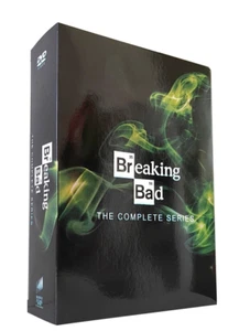 BREAKING BAD THE COMPLETE SERIES SEASONS 1-5 (DVD, 2014, 21-Disc Set) - Imagen 1 de 3