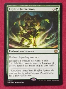 Magic The Gathering MARCHA DE LA MÁQUINA AFTERMATH LEYLINE INMERSION tarjeta Magic The Gathering Magic The Gathering - Imagen 1 de 2