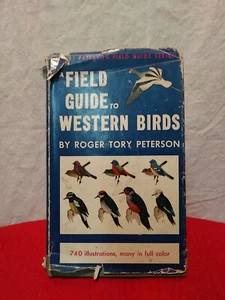 A Field Guide to Western Birds Roger Peterson 1941 Audubon Society - Foto 1 di 4