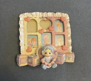 1996 Precious Moments Enesco Frame for Multiple Photos of Baby's "Firsts" - Picture 1 of 12