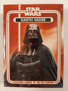 DARTH VADER / STAR WARS / Karten Kartenspiel Spiel 54 Playing Cards NEU rot USA - Picture 1 of 10