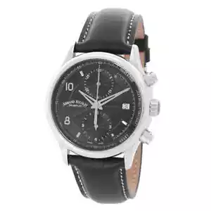 Armand Nicolet M02-4 Chronograph Automatic Black Dial Men's Watch - Picture 1 of 3