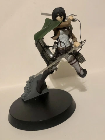 Attack On Titan Survey Corps 7" Mikasa Ackerman Anime Action Figure ODM Gear Cover