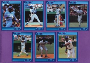 Bo Jackson Kansas City Royals Baseball Two Sport Superstar #'s 5,7,8,9,10,11,12