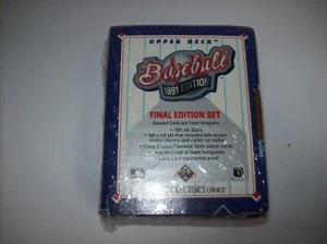 1991 Upper Deck Baseball Final Edition Set (100 Karten) komplett versiegelt kostenloser Versand - Bild 1 von 2