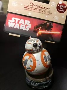 Disney Skizzenbuch Ornament BB-8 Light Up - Star Wars Neu!!!! - Bild 1 von 5