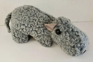 Vintage Possum Trot Hippo Hippopotamus Plush Stuffed Animal Toy 12in Cute Soft - Picture 1 of 7