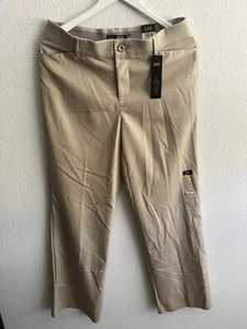 WOMEN'S ULTRA LUX WITH FLEX MOTION REGULAR FIT TROUSER PANT IN BUNGLOW KHAKI - Picture 1 of 10