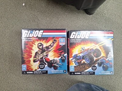 G.I. Joe BRAND NEW Storm Shadow Ninja Cobra Ferret and Snake Eyes Ninja Speed - Image 1 of 4