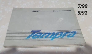 FIAT TEMPRA  Libretto uso e manutenzione ORIGINALE  - Foto 1 di 1