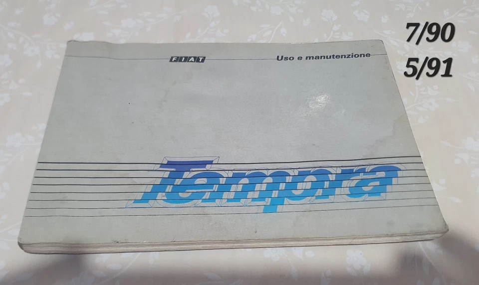 FIAT TEMPRA  Libretto uso e manutenzione ORIGINALE  - Immagine 1 di 1