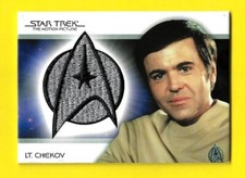 2010 The Quotable Star Trek Movies Bridge crew Patch PC7 Lt. Chekov #165/250
