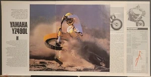 1980 Yamaha YZ465G Motorcycle 6p Test Article - Picture 1 of 1