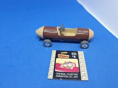 Спортивный автомобиль Barney Rubble's Car Cel No6 Johnny Lightning Flintstones Cartoon Network - Изображение 1 из 4