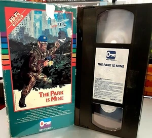 vhs Steven Hilliard Stern's THE PARK IS MINE 1985 HTF KEY Video TOMMY LEE JONES - Picture 1 of 1