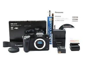 【 MINT in BOX 】Panasonic LUMIX DMC-G7 16MP 4K Digital Camera Body from JAPAN - Picture 1 of 12