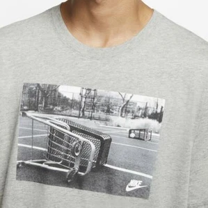 Nike Sportswear Para hombres Camiseta Logotipo Camiseta Cuello Redondo Hombres Ropa Carrito Talla M - Imagen 1 de 6