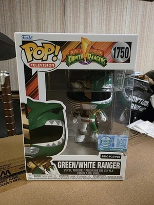 Funko Pop! Power Rangers #1750 Green/White Ranger LE 9500 EE Exclusive