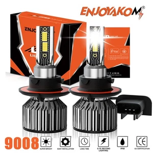 For Ford Expedition 2007-2014 LED Headlight Bulbs High Low Beam Kit 9008/H13 - Picture 1 of 11